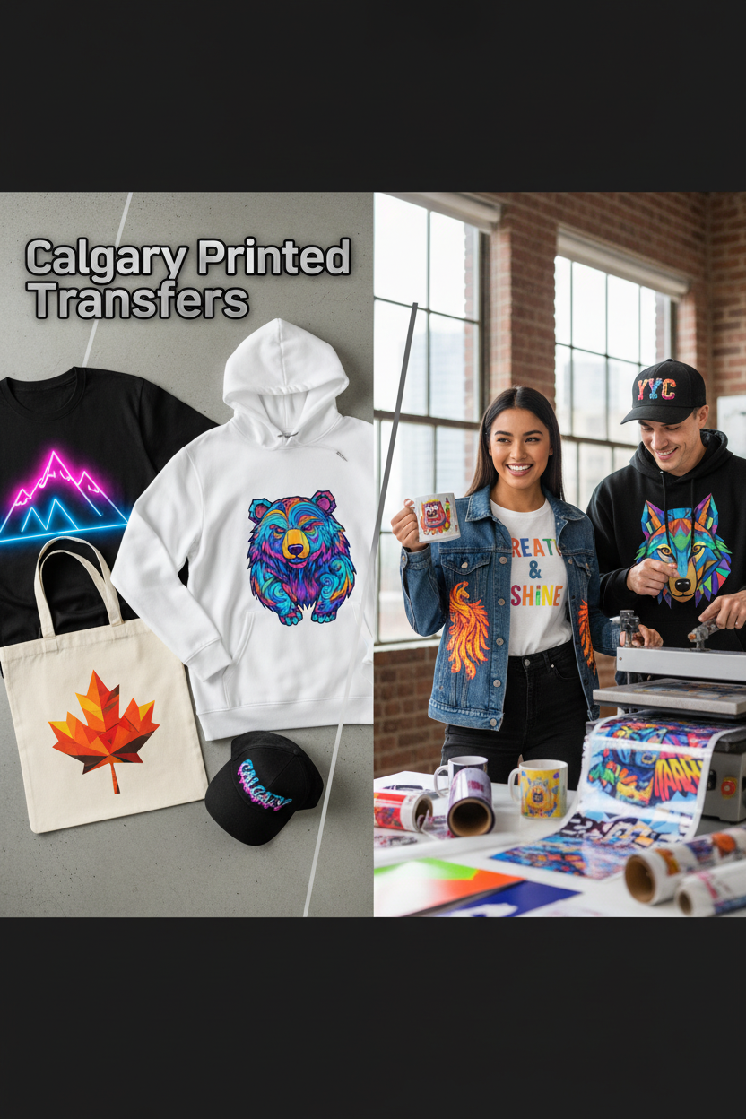Where Can Calgary Small Businesses Order Custom DTF Gang Sheets with Local Pickup to Save on Shipping?