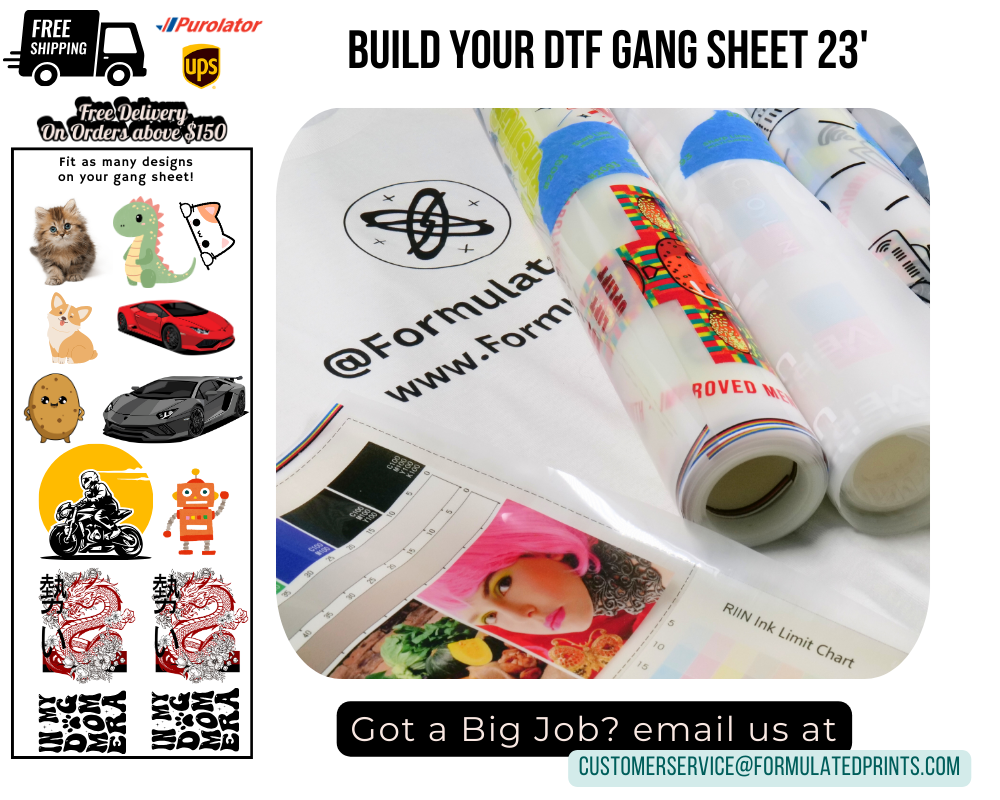 Build A DTF 23 Gang Sheet