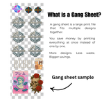 Custom DTF Gang Sheet